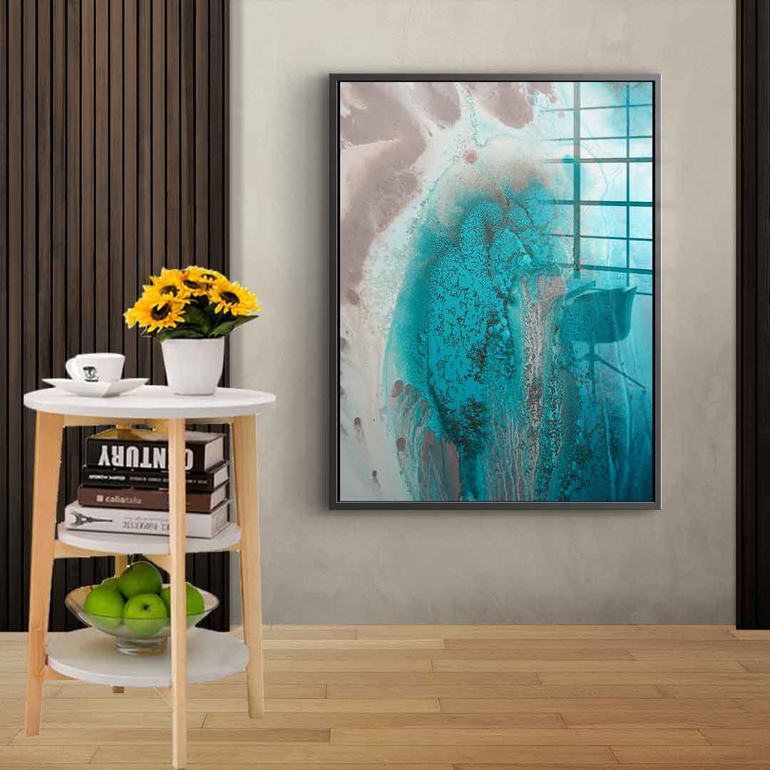 Coral Sea Flow 1 - Acrylic glass