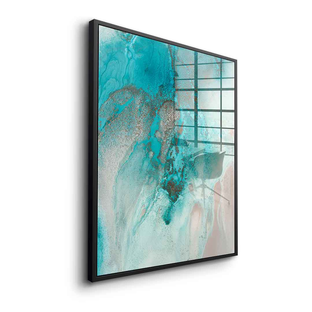 Coral Sea Flow 2 - Acrylic glass