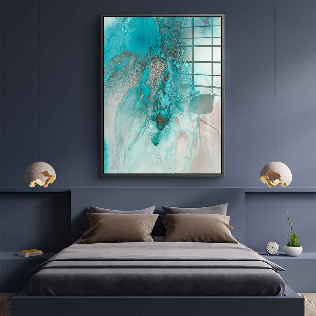 Coral Sea Flow 2 - Acrylic glass