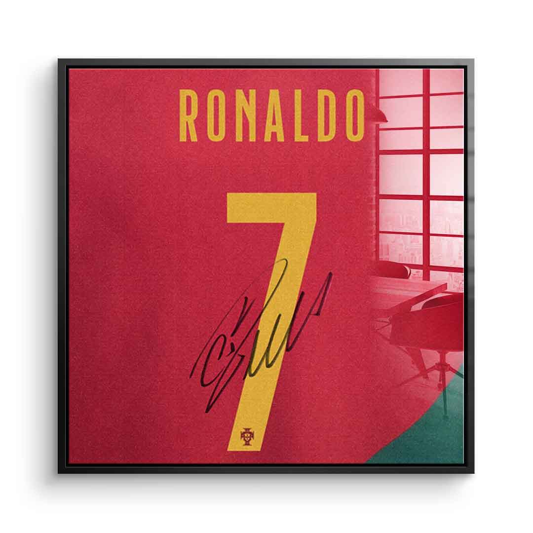 Ronaldo – edycja „kwadrat” – szkło akrylowe