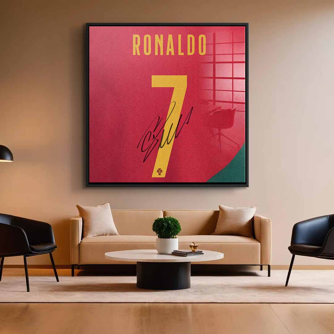 Ronaldo – edycja „kwadrat” – szkło akrylowe