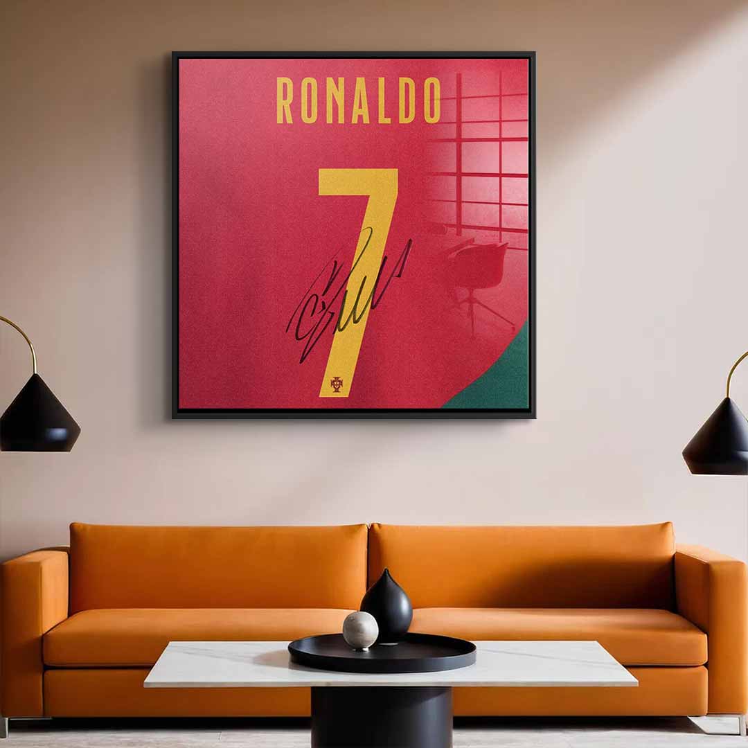 Ronaldo – edycja „kwadrat” – szkło akrylowe