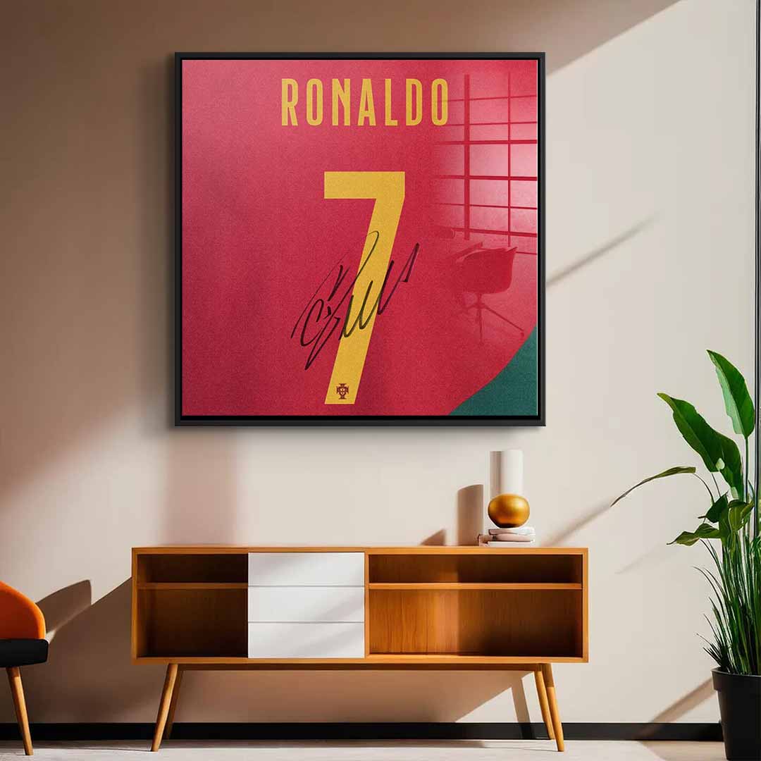 Ronaldo – edycja „kwadrat” – szkło akrylowe