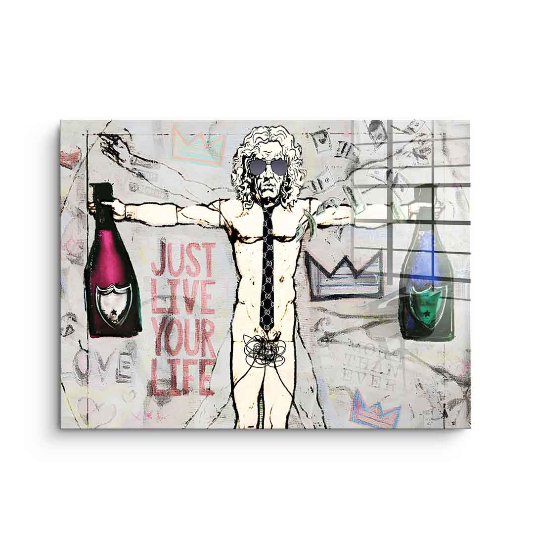 Da Vinci Life - Acrylic glass