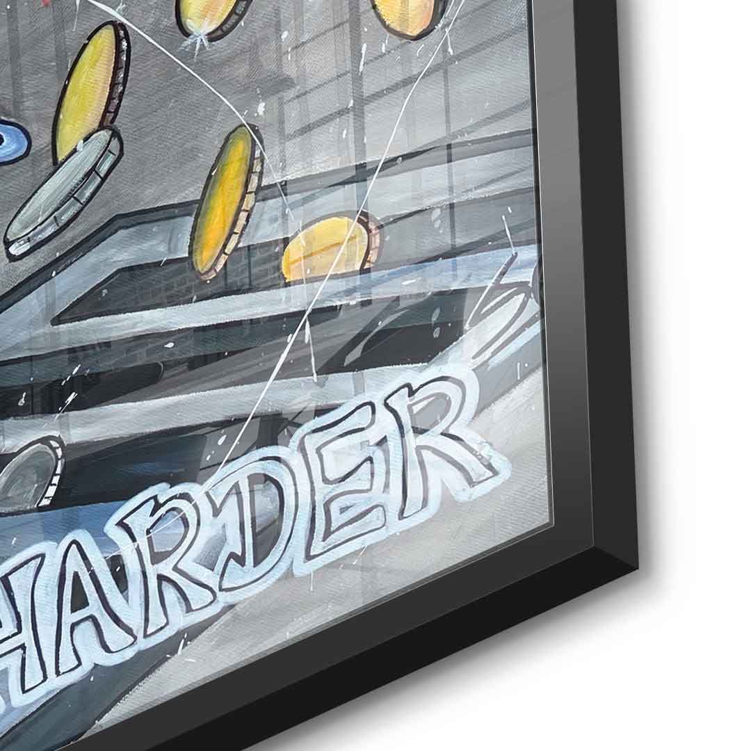 Work Smarter, Not Harder - Acrylic Glass