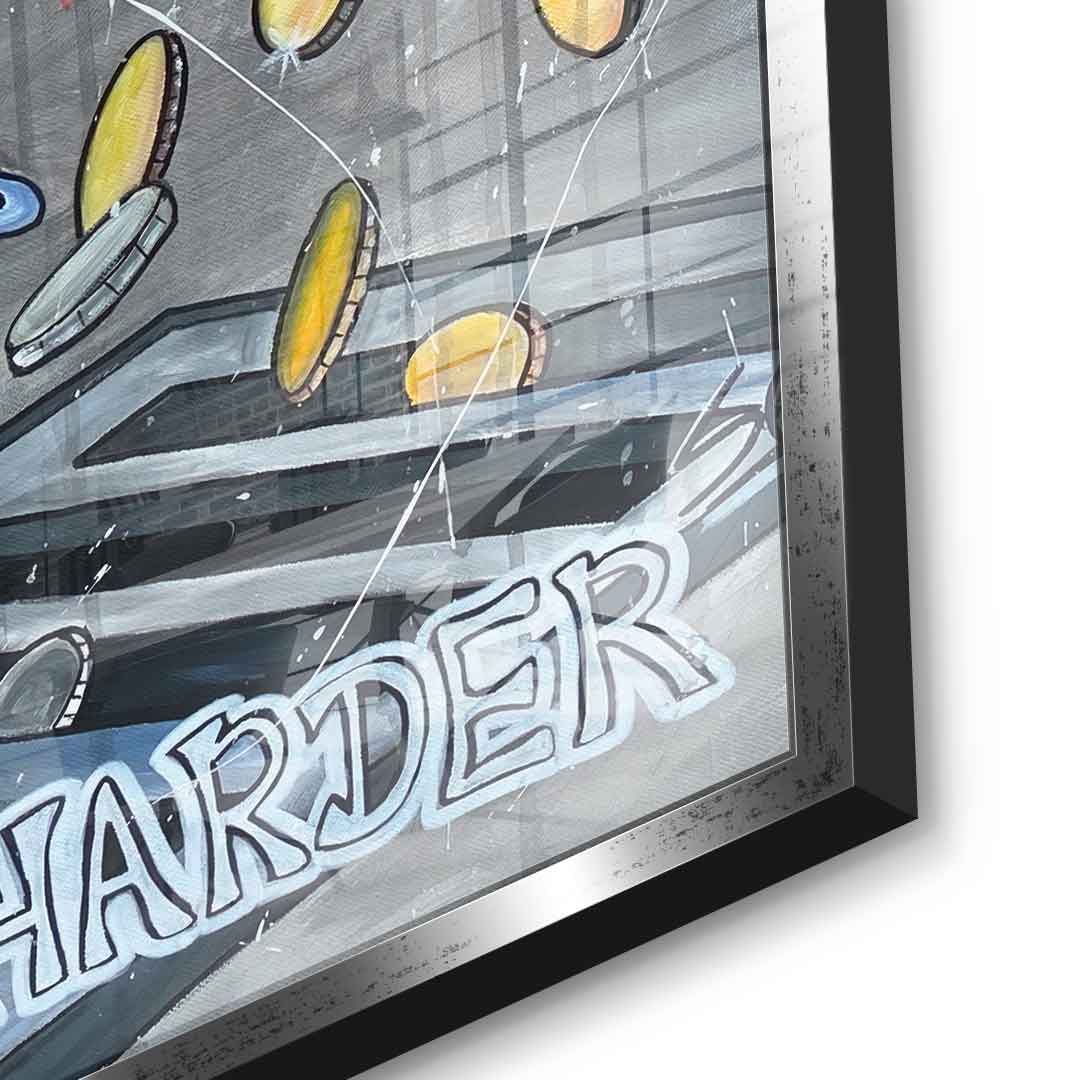 Work Smarter, Not Harder - Acrylic Glass