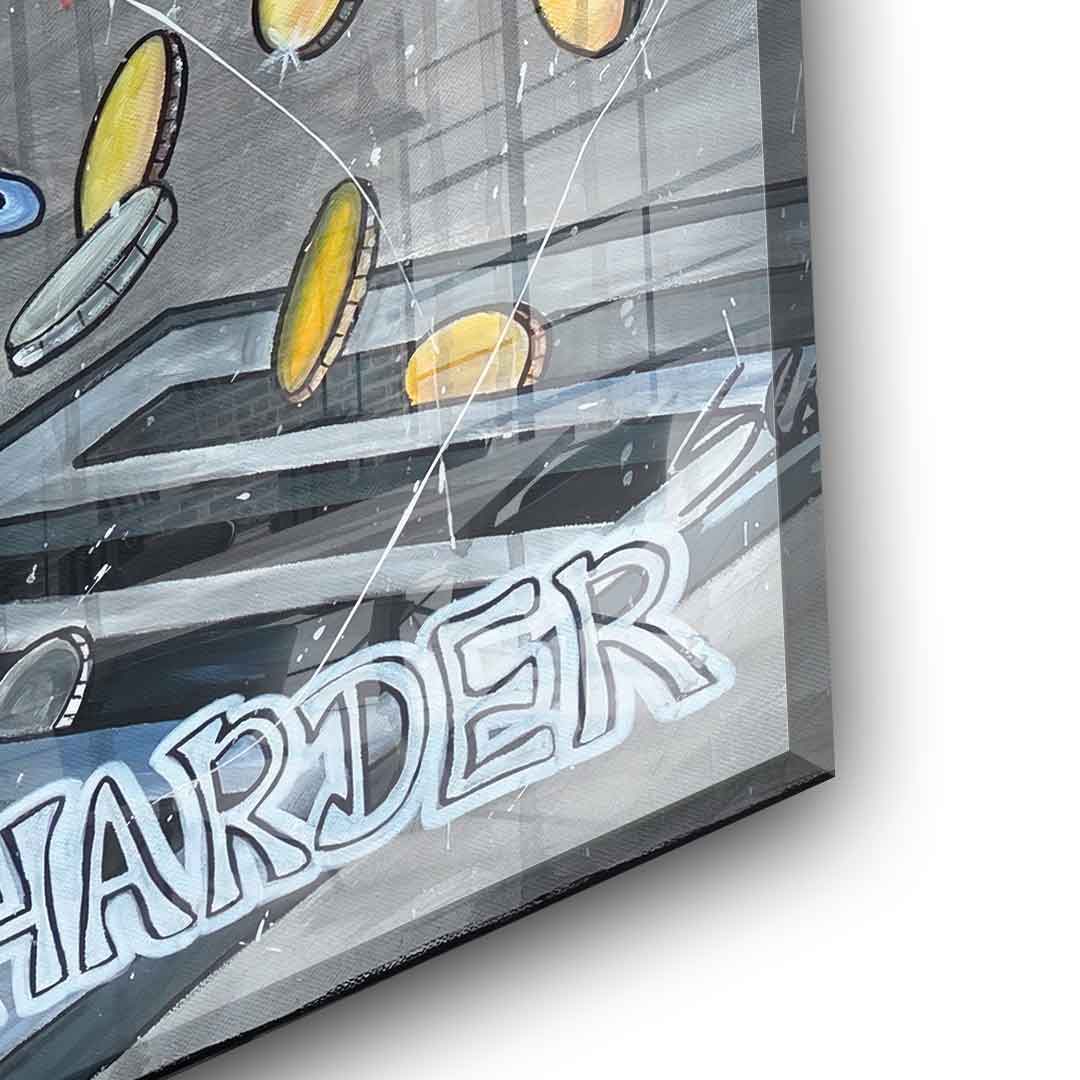 Work Smarter, Not Harder - Acrylic Glass