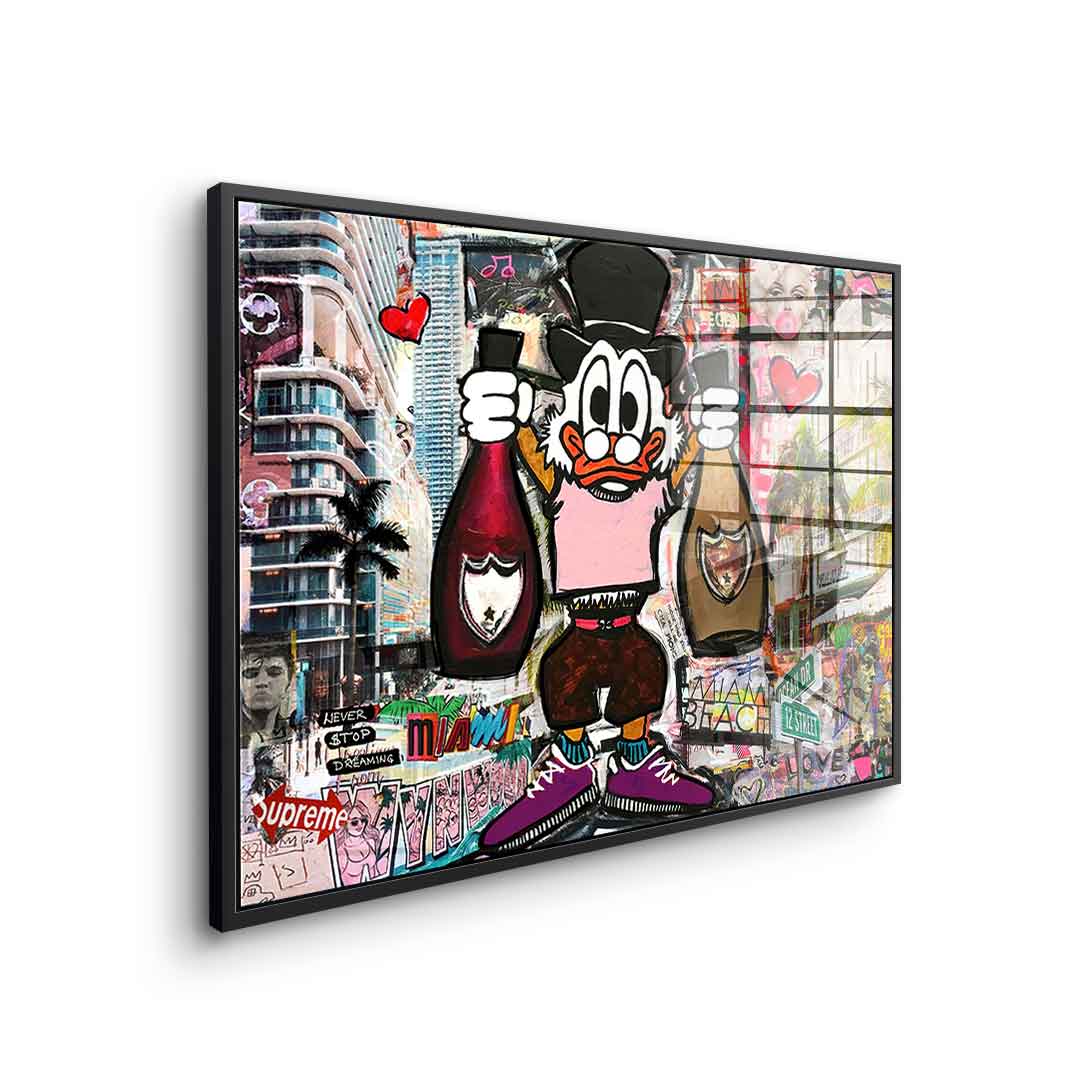 Dagobert Miami - Acrylic glass