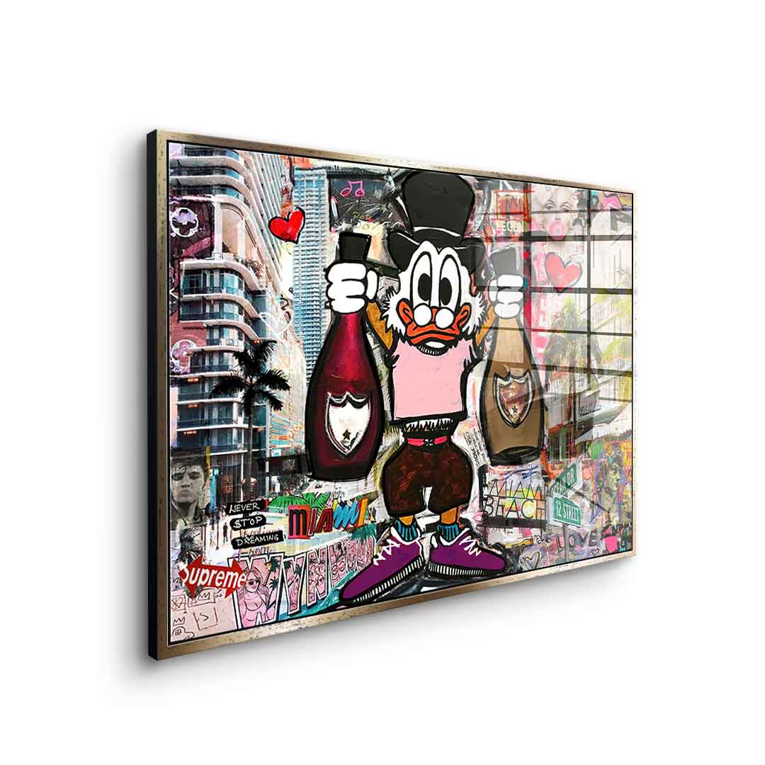 Dagobert Miami - Acrylic glass