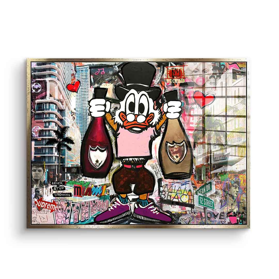 Dagobert Miami - Acrylic glass