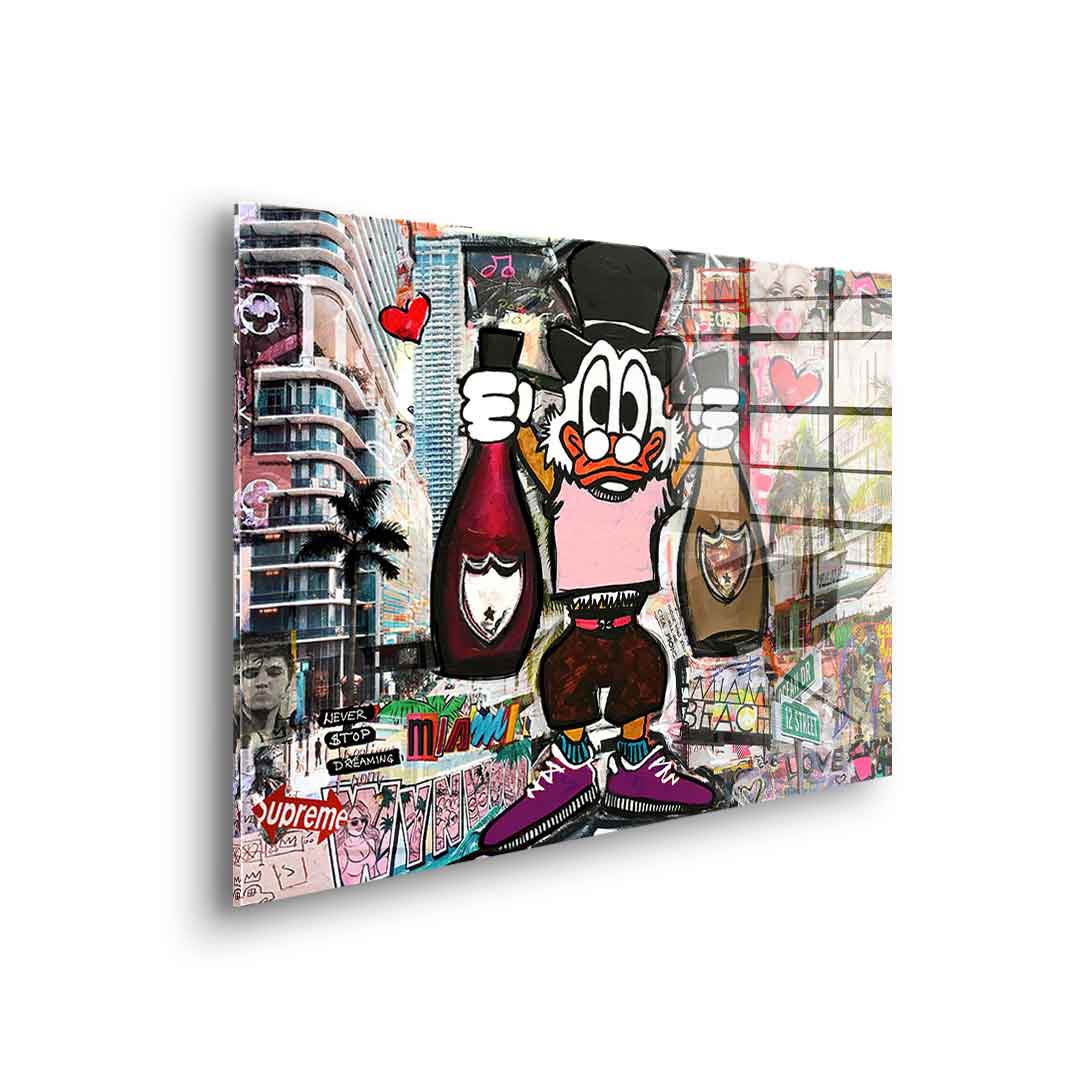 Dagobert Miami - Acrylic glass