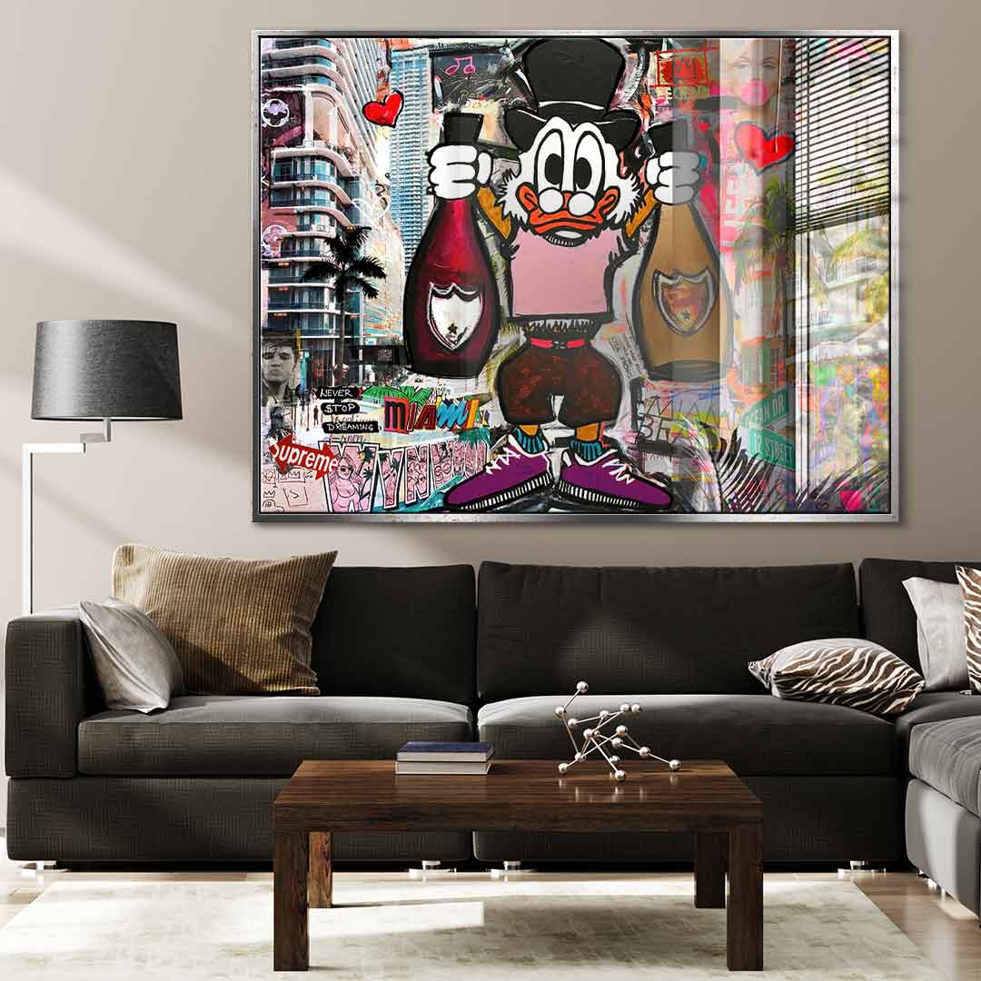 Dagobert Miami - Acrylic glass