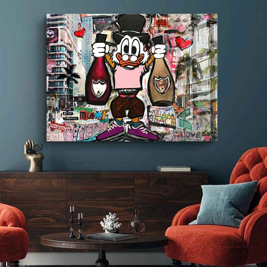 Dagobert Miami - Acrylic glass