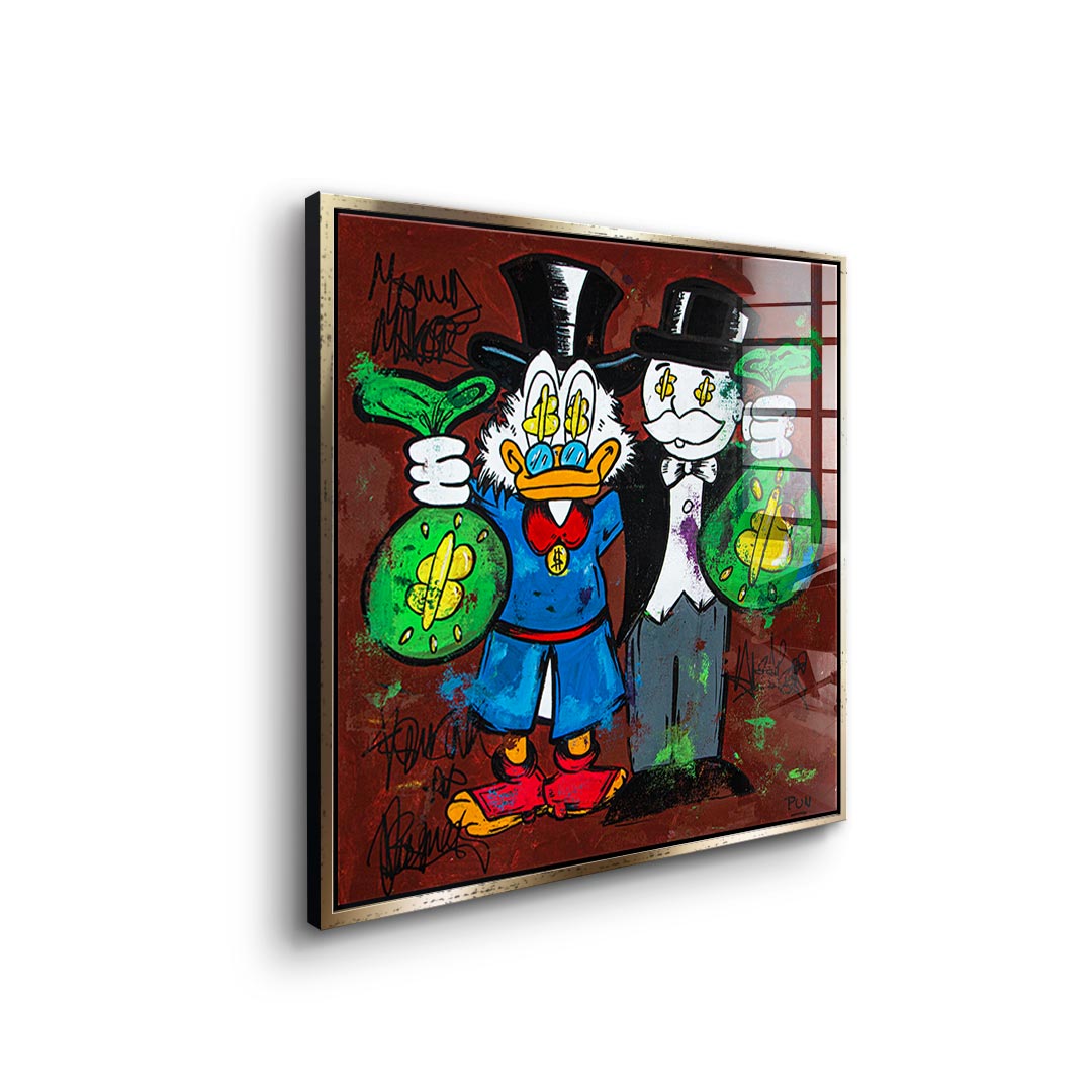 Hustle Friendship - Acrylic glass