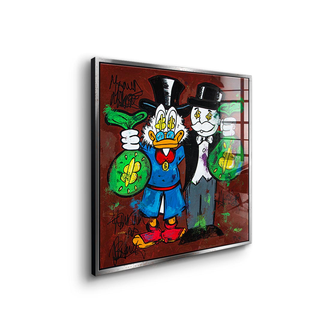 Hustle Friendship - Acrylic glass
