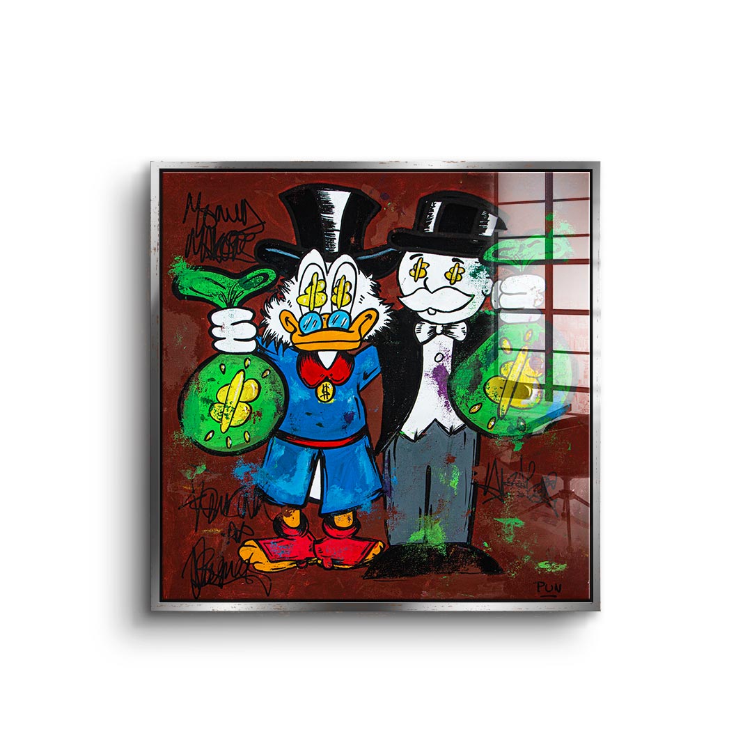Hustle Friendship - Acrylic glass