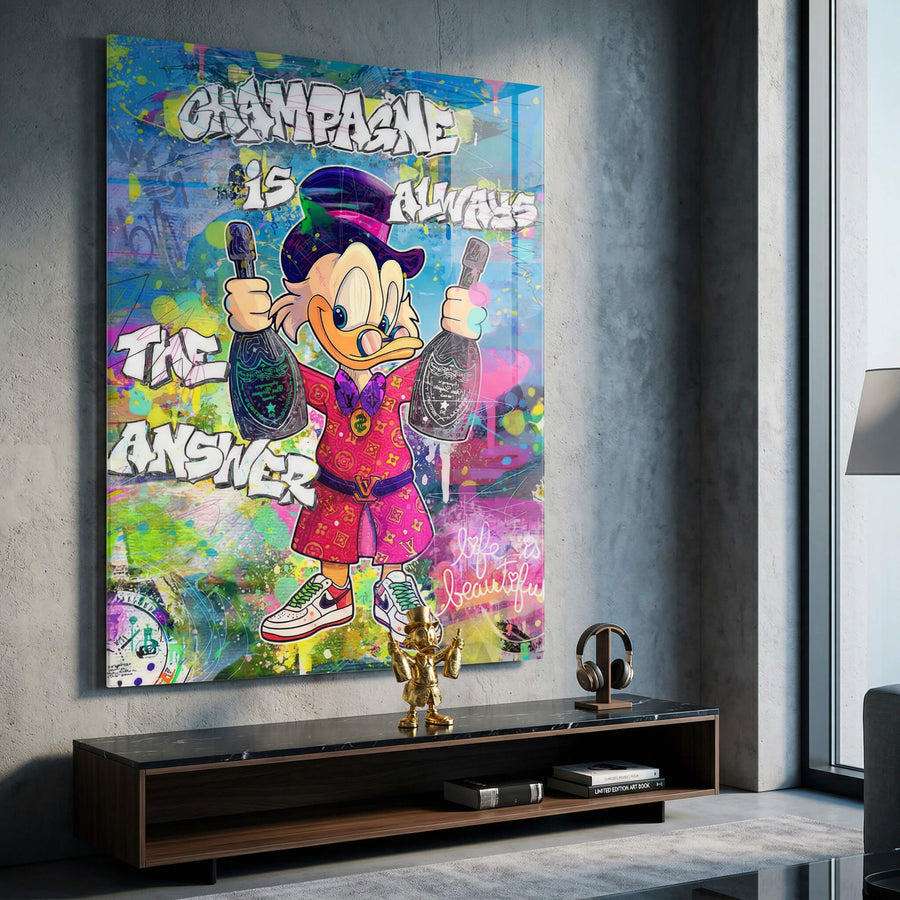 Dagobert World - Acrylglas