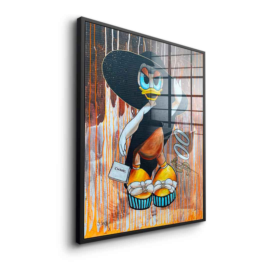 Money is not Enough - acrylic glass