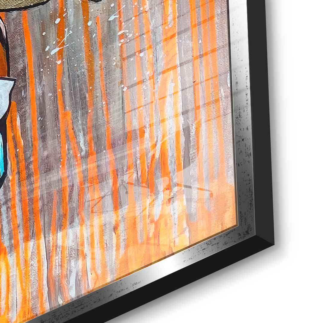 Money is not Enough - acrylic glass