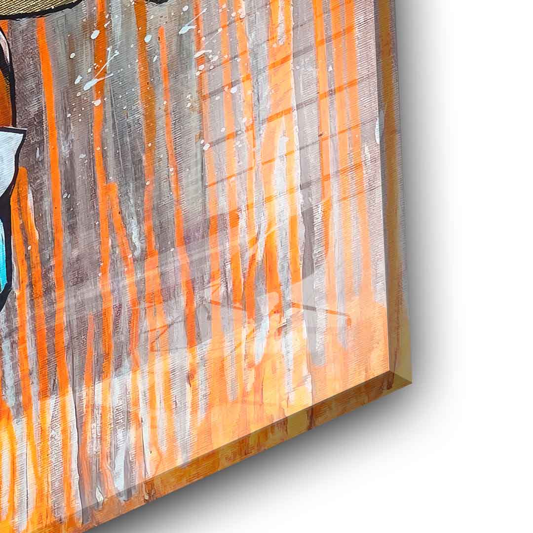 Money is not Enough - acrylic glass