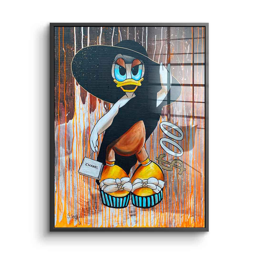 Money is not Enough - acrylic glass