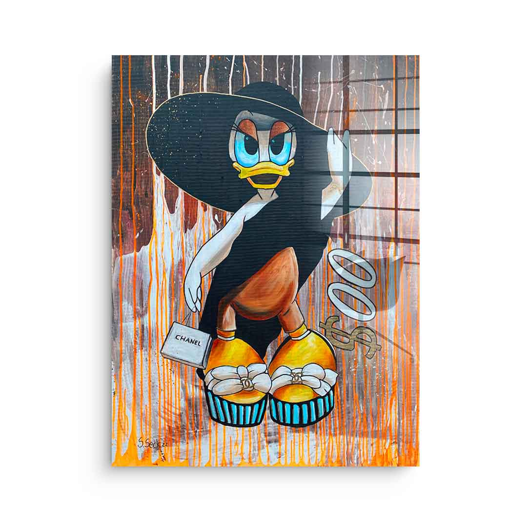 Money is not Enough - acrylic glass