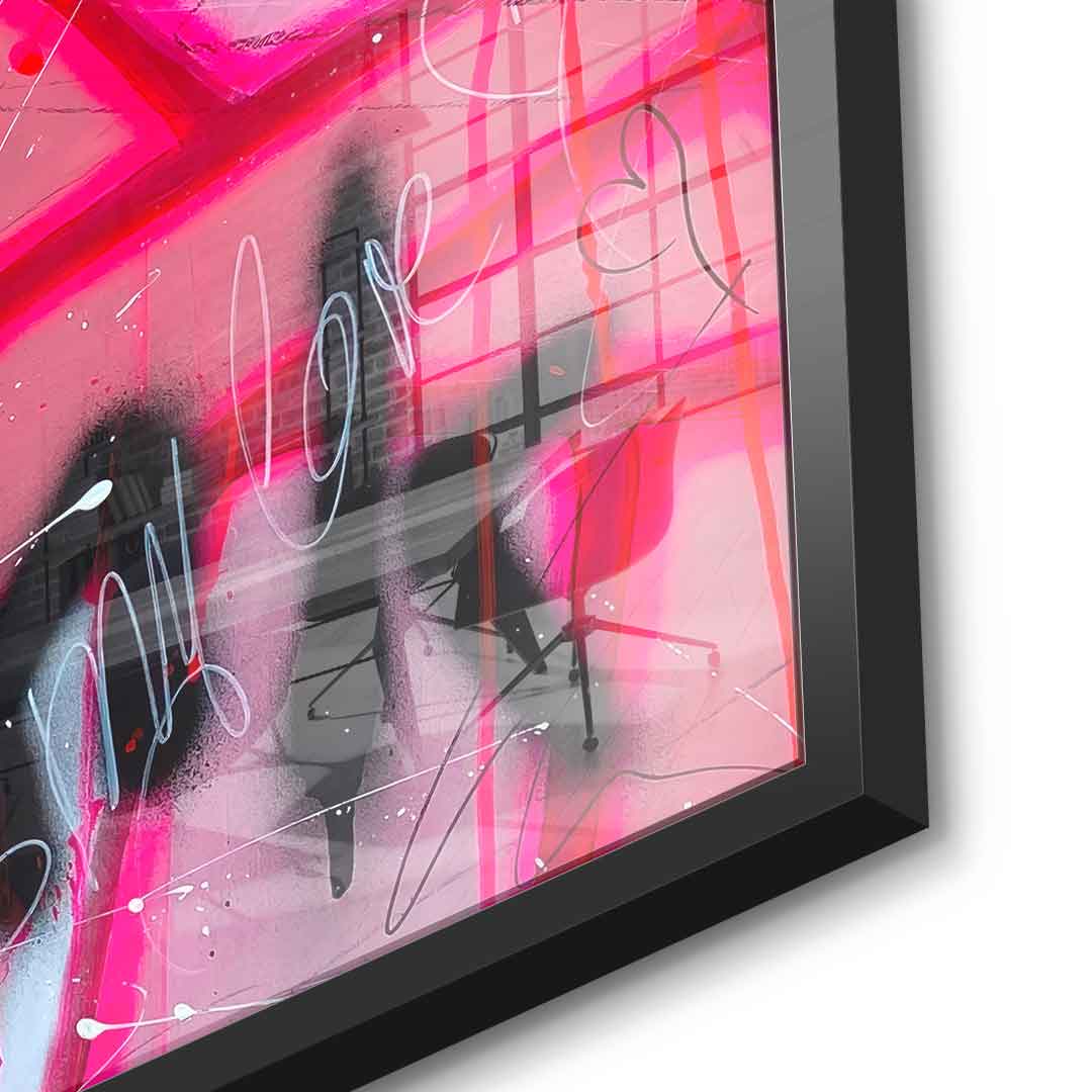 Don't Worry Be Pink - Acrylic Glass