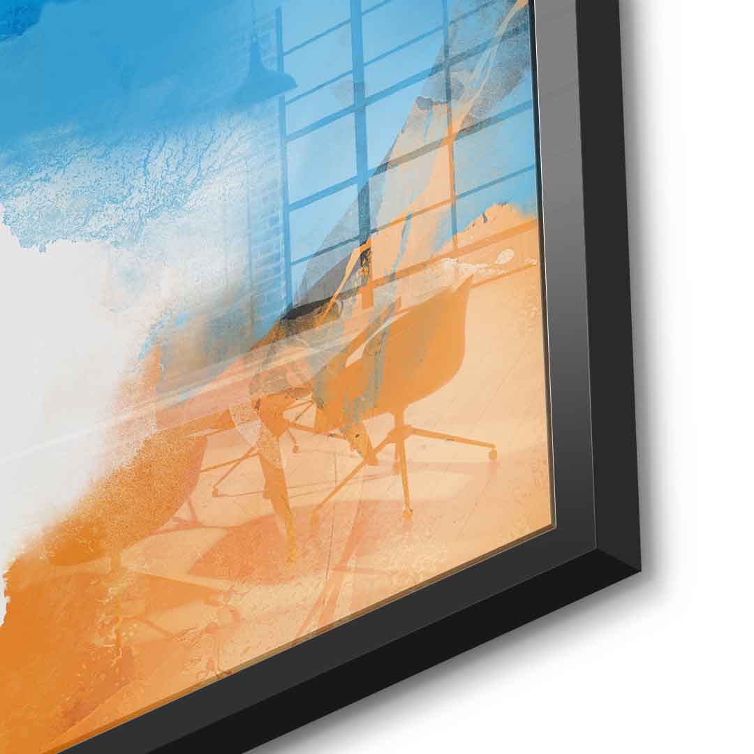 Dialogue of wise men - Acrylglas