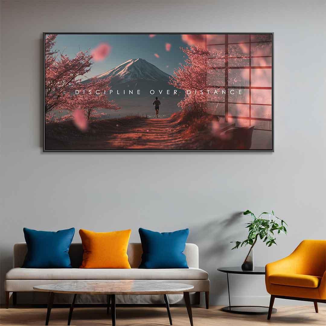 Discipline over Distance - Acrylglas