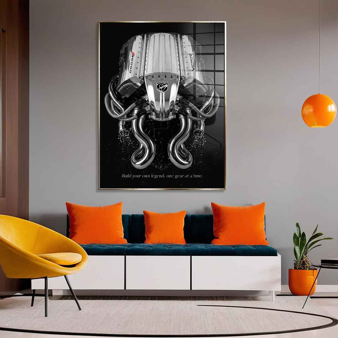 Dodge Viper V 10 - Acrylglas