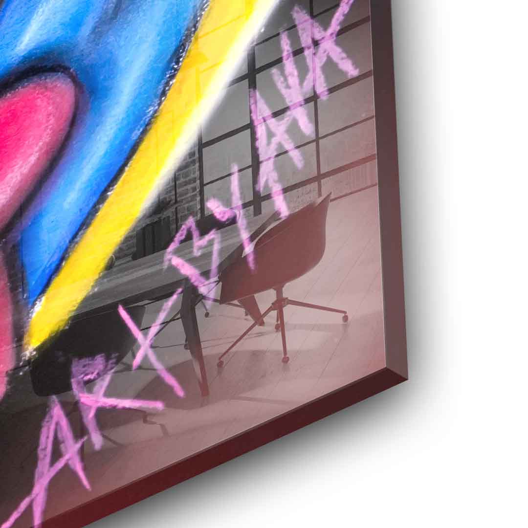 No money Donald - Acrylic glass