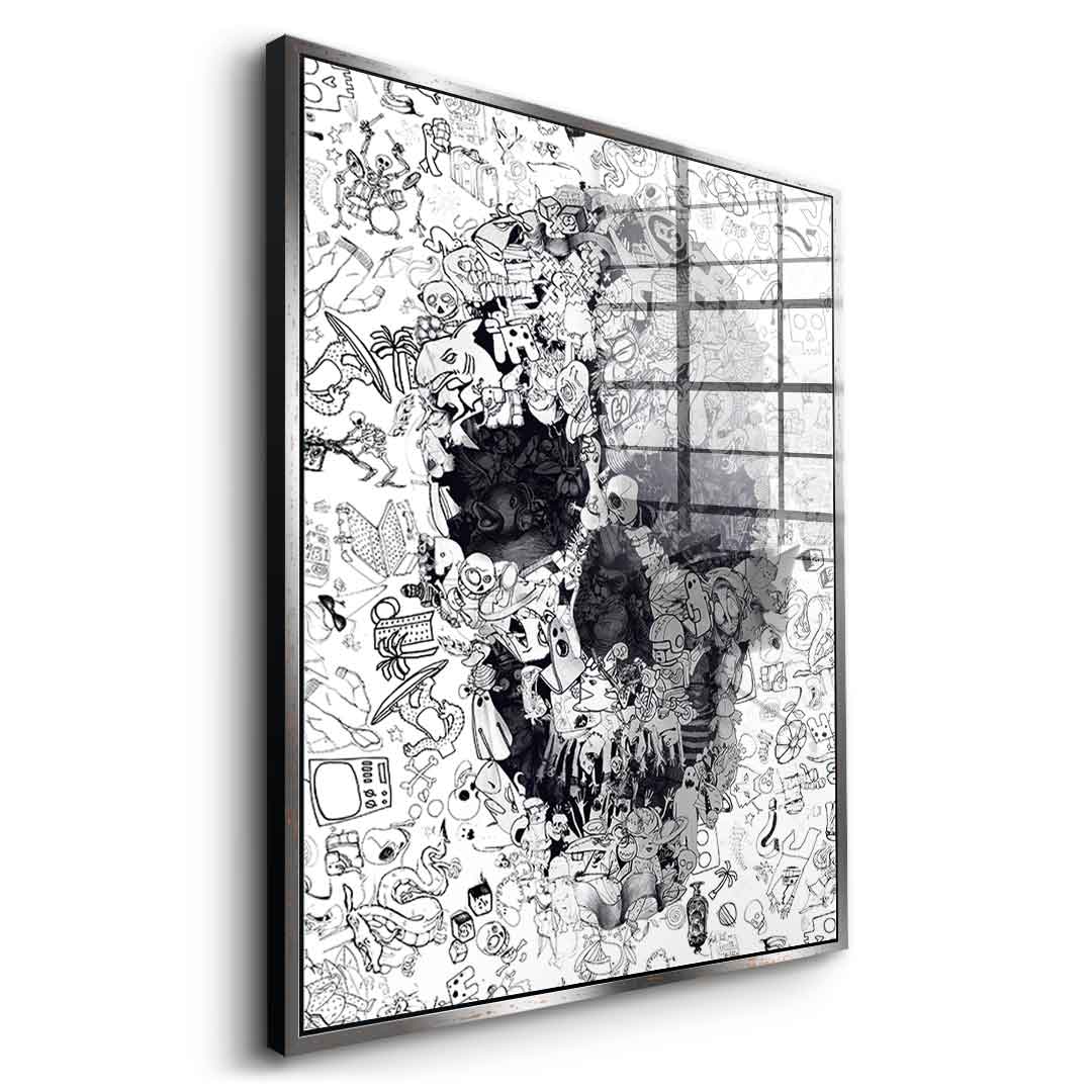 Doodle Puzzle - Acrylic Glass