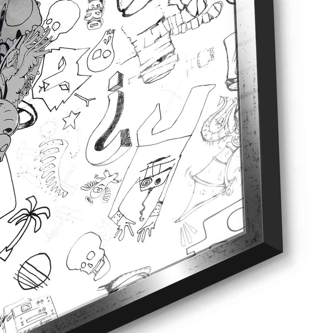 Doodle Puzzle - Acrylic Glass