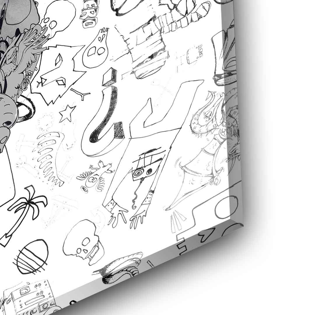 Doodle Puzzle - Acrylic Glass