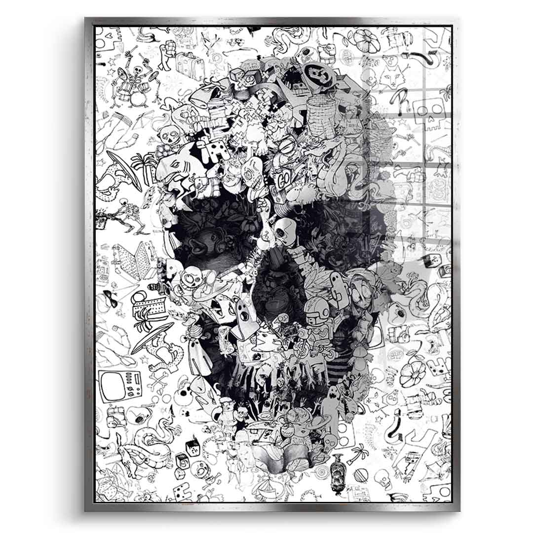 Doodle Puzzle - Acrylic Glass