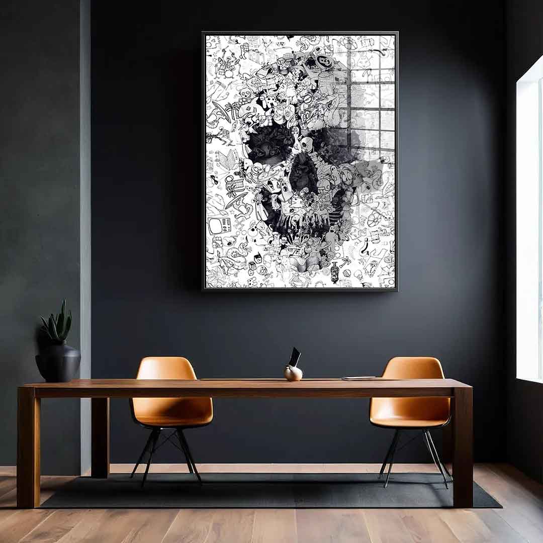 Doodle Puzzle - Acrylic Glass
