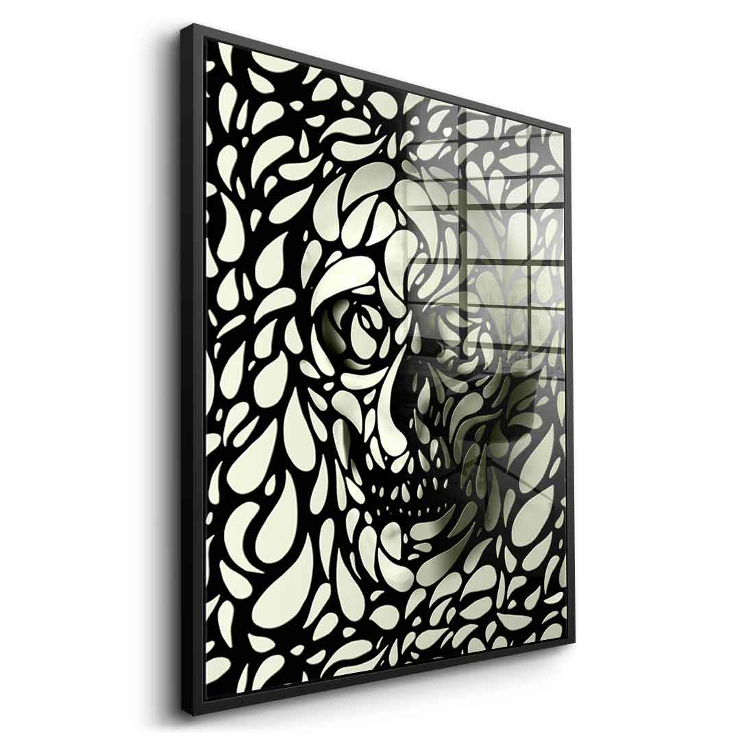 Drop Skull - Acrylglas