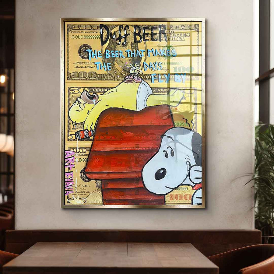 Duff Beer Magic - Acrylglas