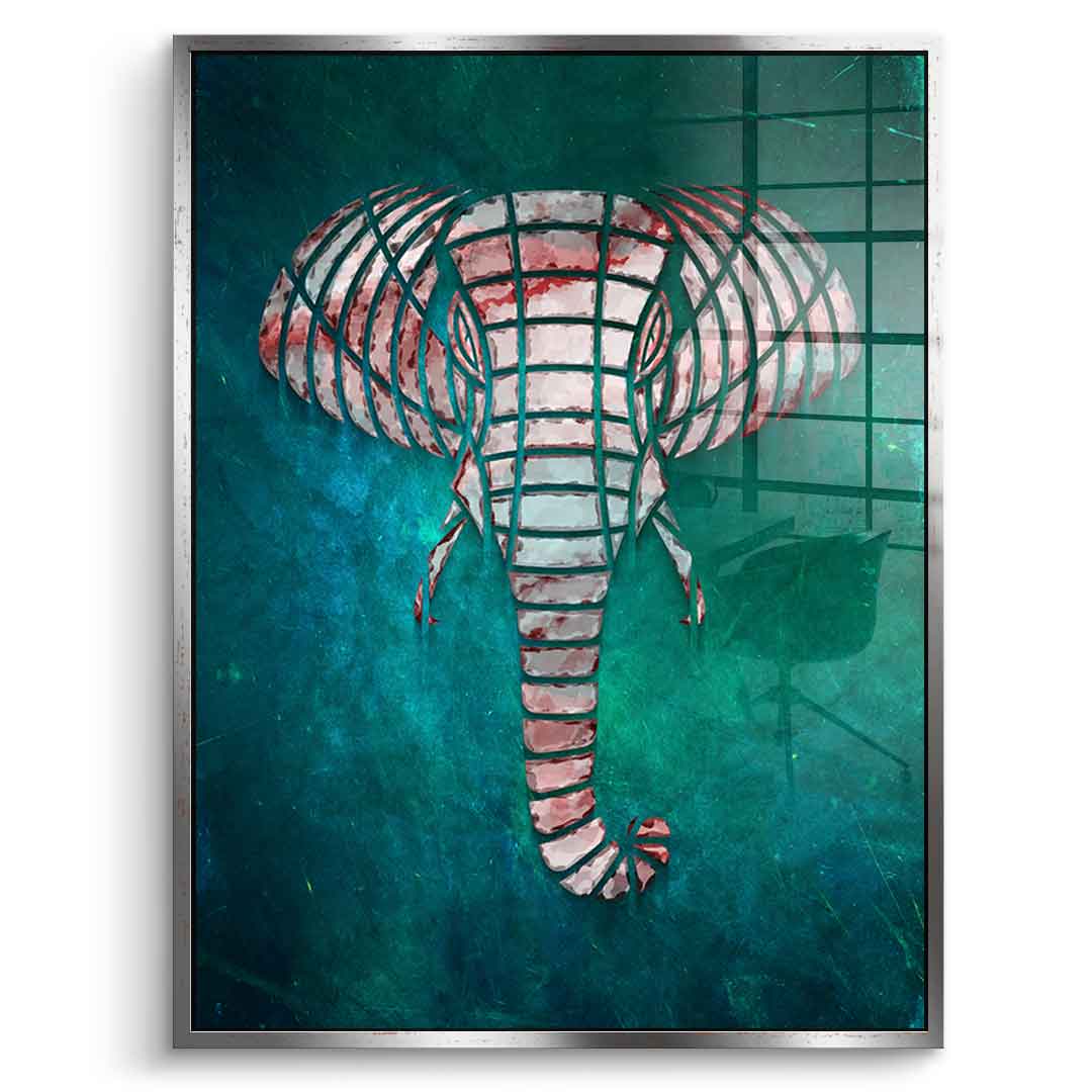 Elephant's Shape - Acrylic glass