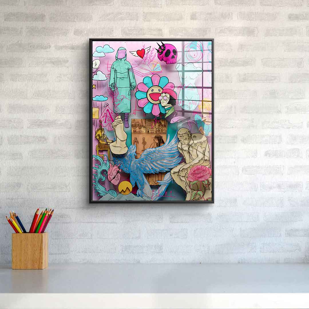 Elysian Echoes - Acrylic glass