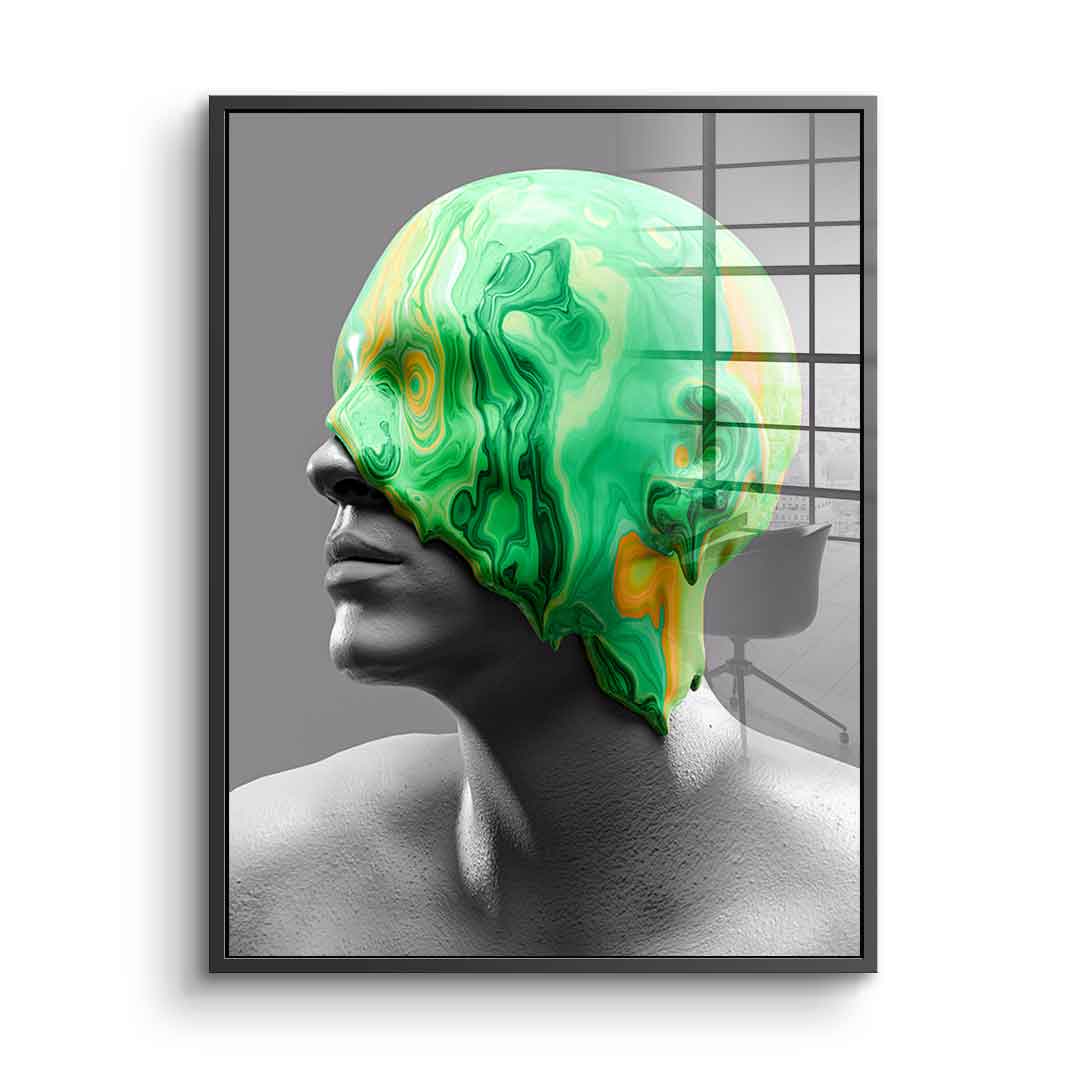 Emerald Consciousness - Acrylglas