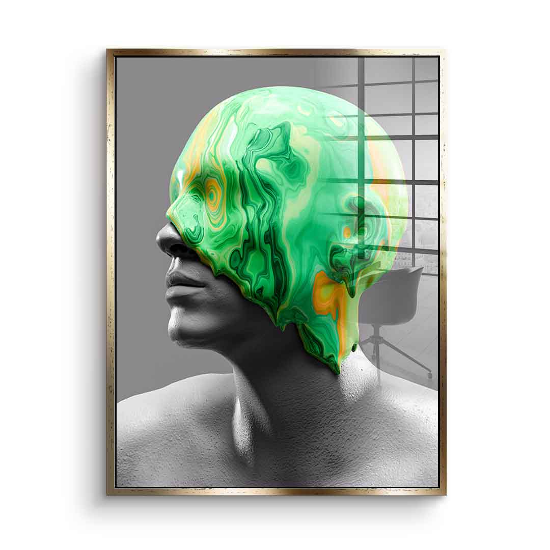 Emerald Consciousness - Acrylglas