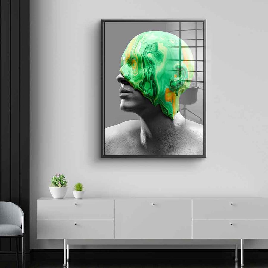 Emerald Consciousness - Acrylglas