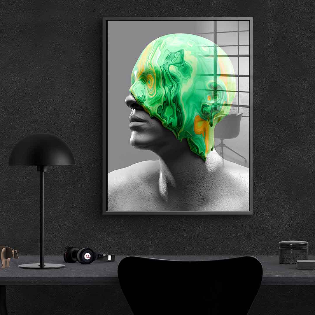 Emerald Consciousness - Acrylglas