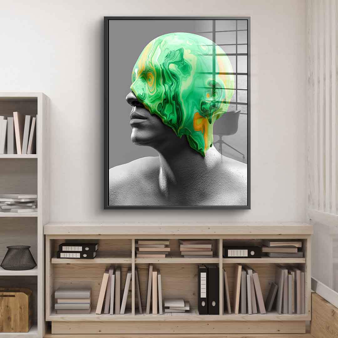 Emerald Consciousness - Acrylglas