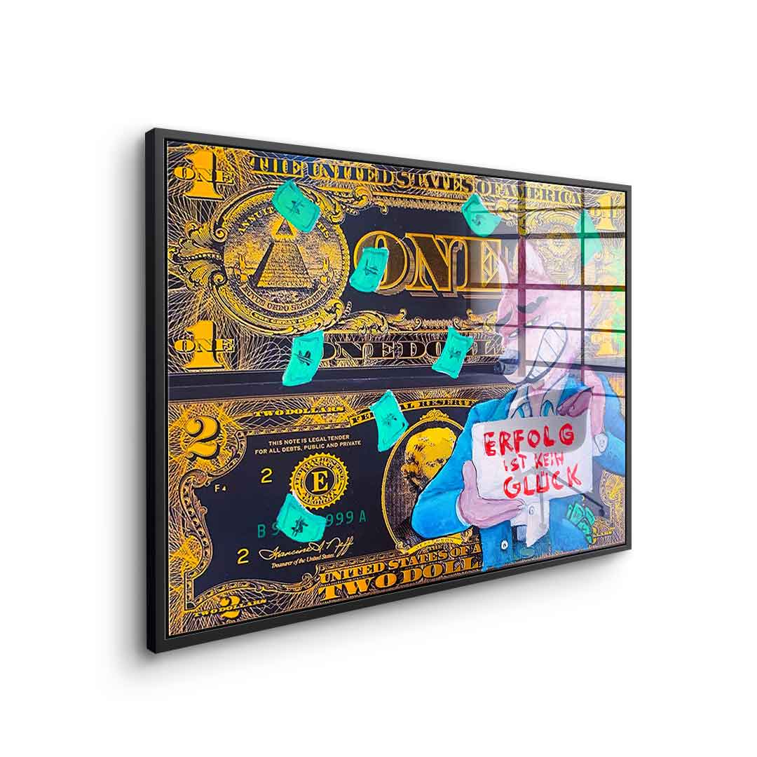Success is not luck - Acrylic glass