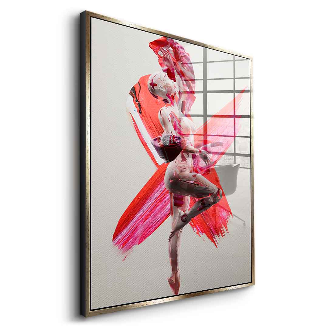 Eruption of Elegance - Acrylglas