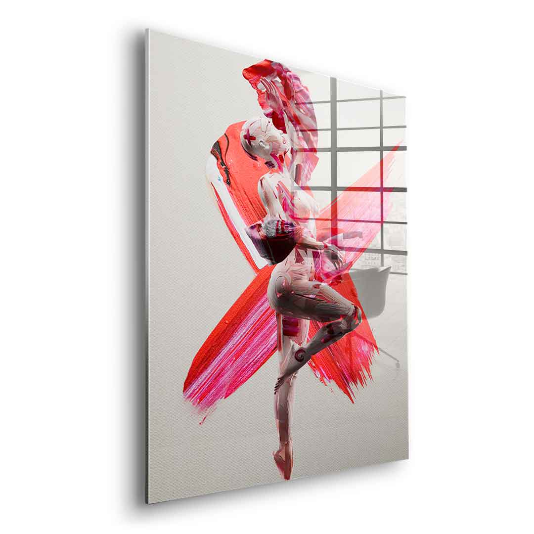 Eruption of Elegance - Acrylglas