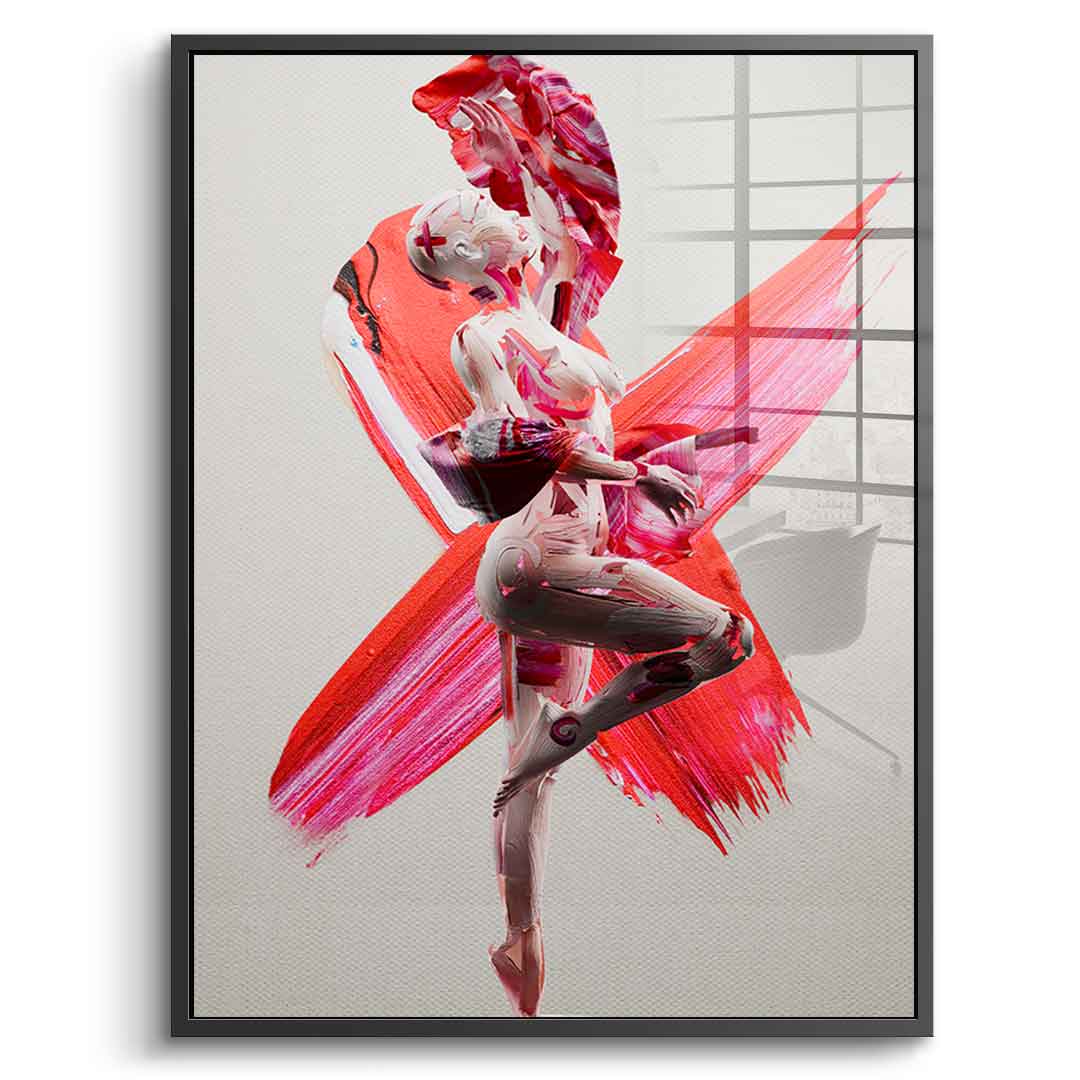 Eruption of Elegance - Acrylglas