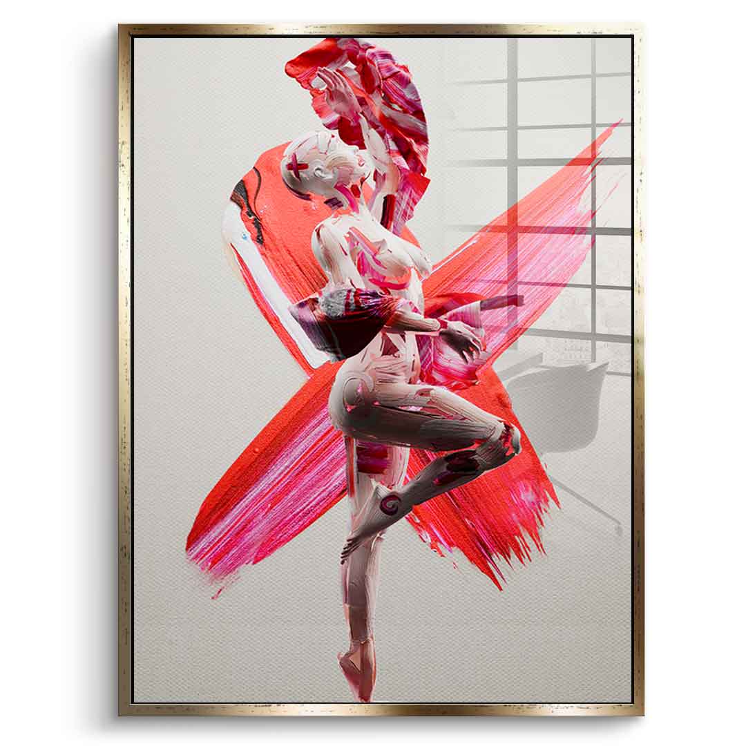 Eruption of Elegance - Acrylglas